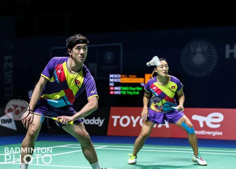 鄧俊文（左）、謝影雪（右）（Copyright : Badmintonphoto | Courtesy of BWF）