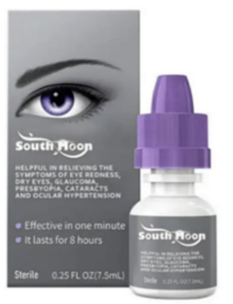 The FDA issued a warning about South Moon eye drops FDA