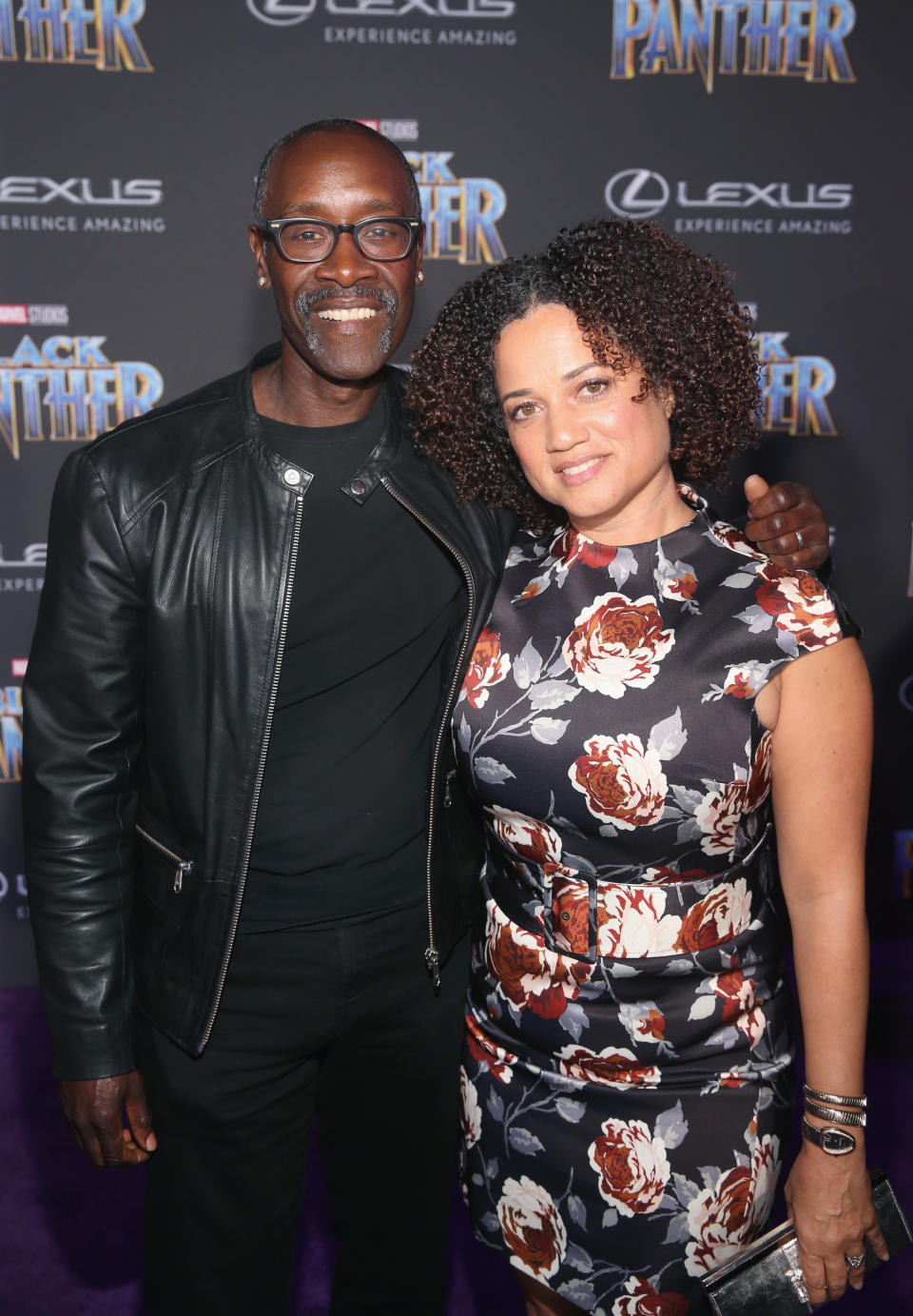 Don Cheadle and Bridgid Coulter