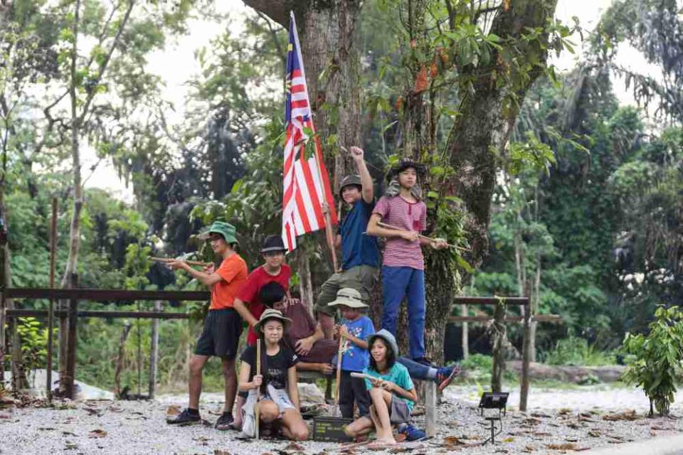 Children enjoying themselves during the Human Library event at Taman Tugu Negara in Kuala Lumpur September 8, 2019. ― Picture by Ahmad Zamzahuri