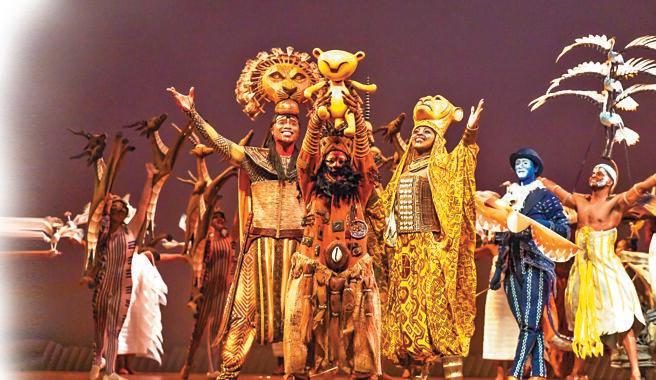 《獅子王》2019年曾在台盛大演出，本周六將再登上小巨蛋。（資料照片）