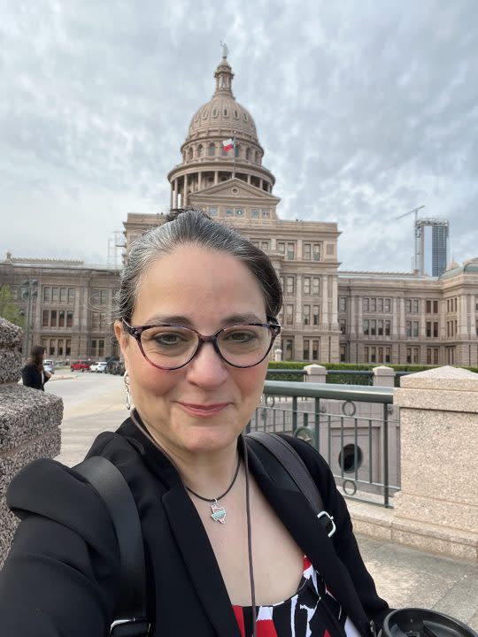 Kristen Huff at the Texas Capitol (Courtesy: Kristen Huff)