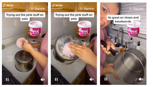 Où trouver The Pink Stuff, la pâte nettoyante qui fait le buzz sur TikTok ?