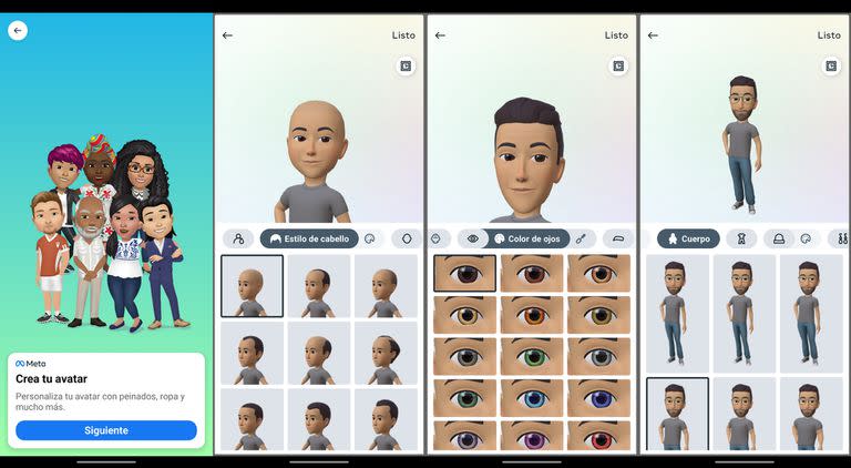 Así es la herramienta de creación de avatares para Facebook e Instagram
