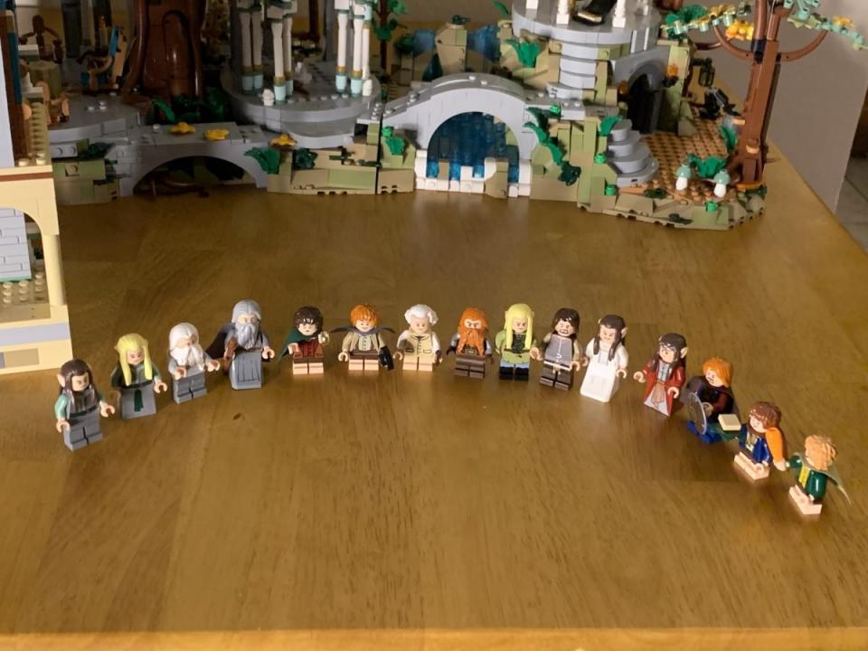 Lord of the Rings LEGO Rivendell Minifigures