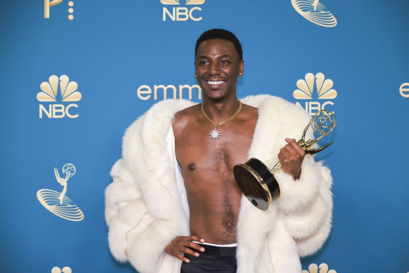 Comedian Jerrod Carmichael won at the 74th Primetime Emmy Awards on Sept. 12, 2022.