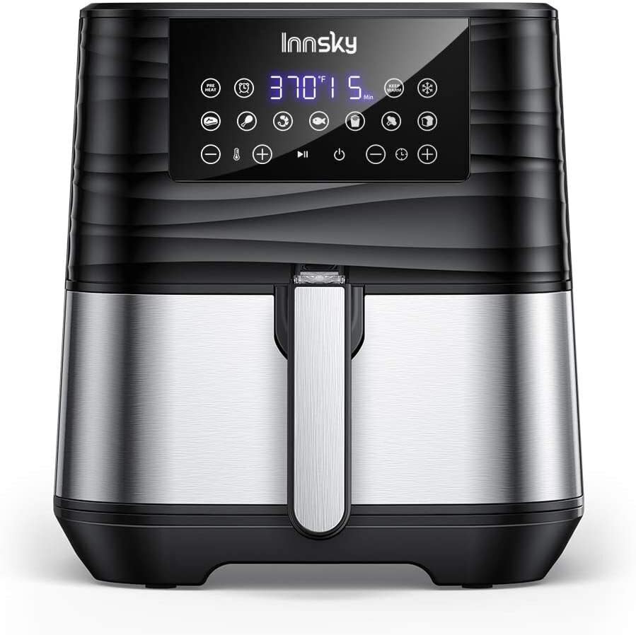 You might want to get this deal while it's hot. This top-rated air fryer, which has more than 2,500 reviews and a 4.7-star rating, is still on sale right now, even after <a href="https://www.huffpost.com/entry/innsky-air-fryer-on-sale-at-amazon_l_5f621fffc5b65fd7b857becf" target="_blank" rel="noopener noreferrer">we wrote all about it</a>. And you can roast, bake and grill with it, too. <br /><br /><a href="https://amzn.to/3ieErrw" target="_blank" rel="noopener noreferrer">Find it for $93 at Amazon</a>.