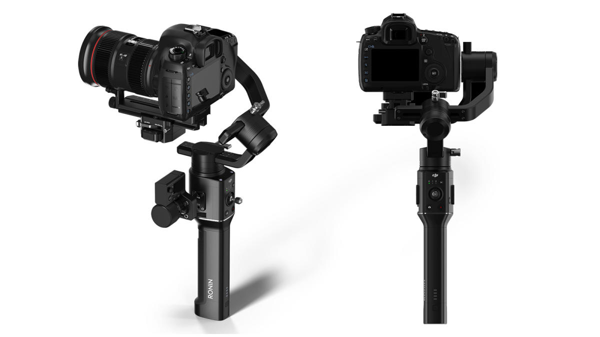 afkom Etablere forfremmelse DJI built a one-handed stabilizer for your SLR or mirrorless camera |  Engadget