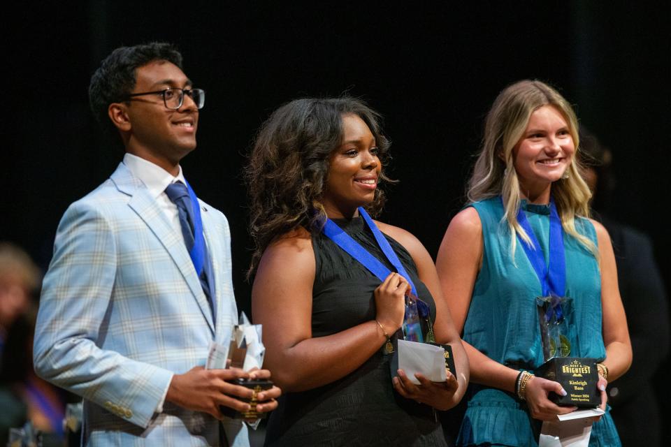 High school seniors from Leon County Schools were recognized for their academic achievements in 15 categories during the 19th Best & Brightest ceremony at the Ruby Diamond Concert Hall on Wednesday, May 15, 2024.