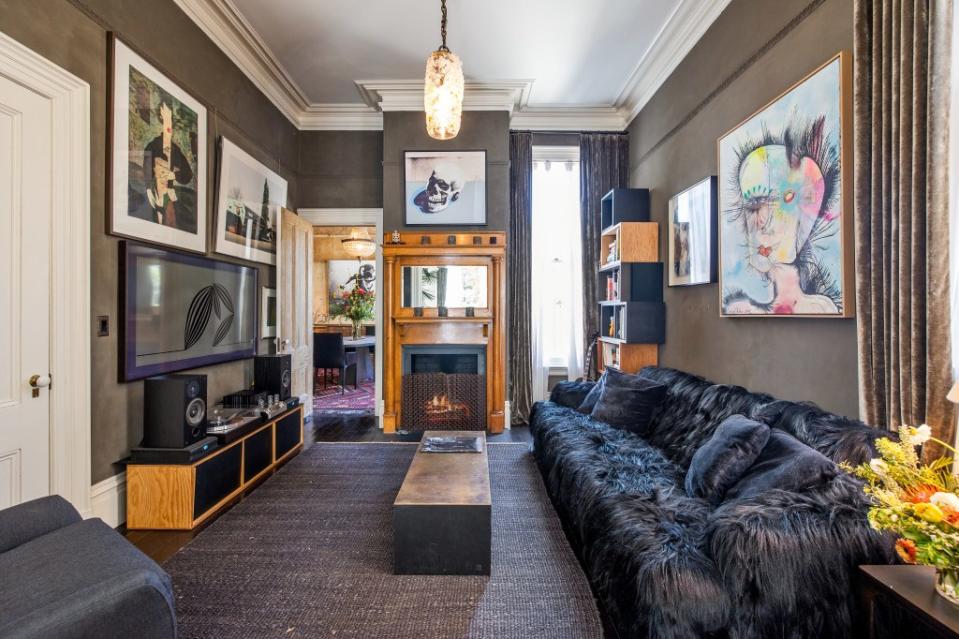 The living room. Open Homes Photography for Sotheby's International Realty