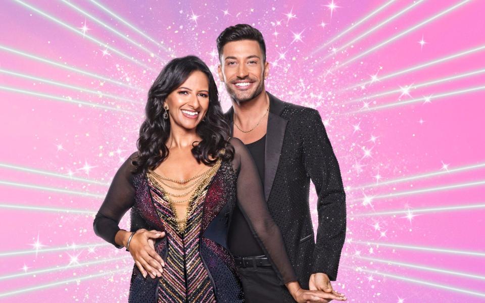 Ranvir Singh and Giovanni Pernice - BBC