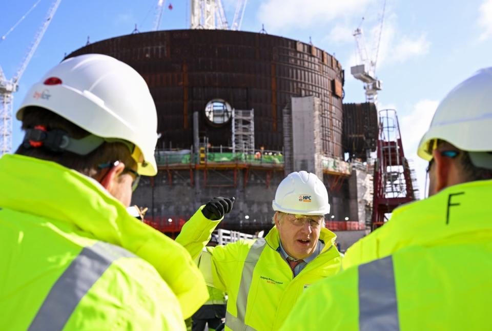 The government has put nuclear power at the centre of its energy strategy (Getty Images)