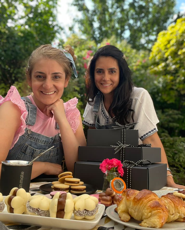 Gimena y Carolina Cigliutti encontraron una veta en el negocio de la pastelería.