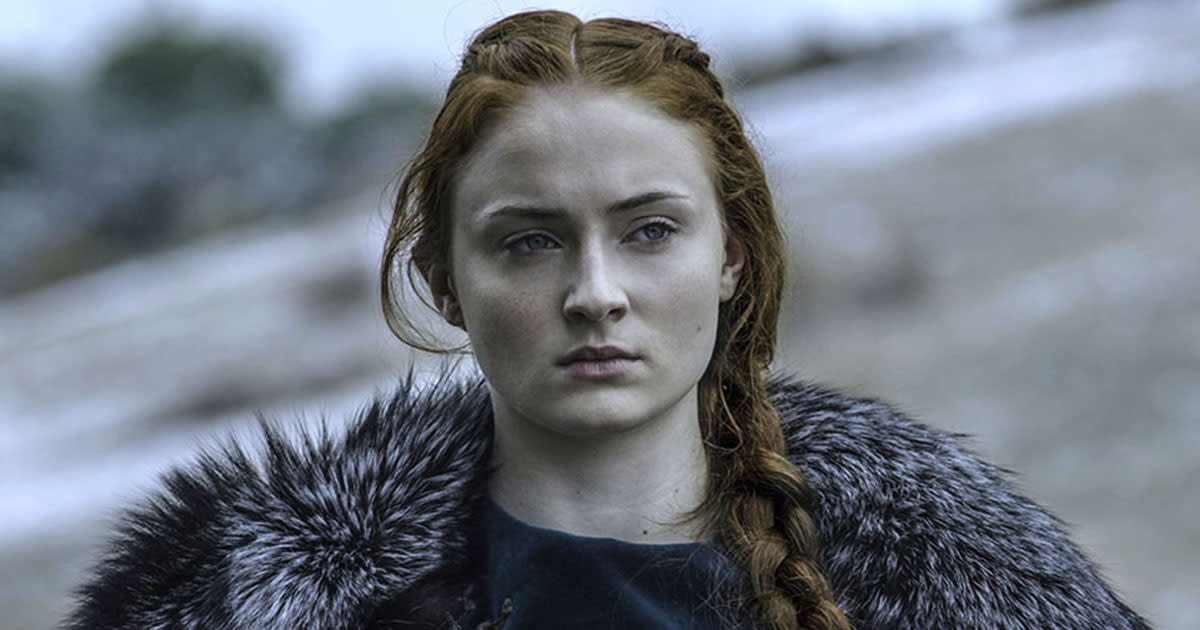Sophie Turner shared how Sansa Starks’ hair actually reflects what she’s going through in “Game of Thrones”