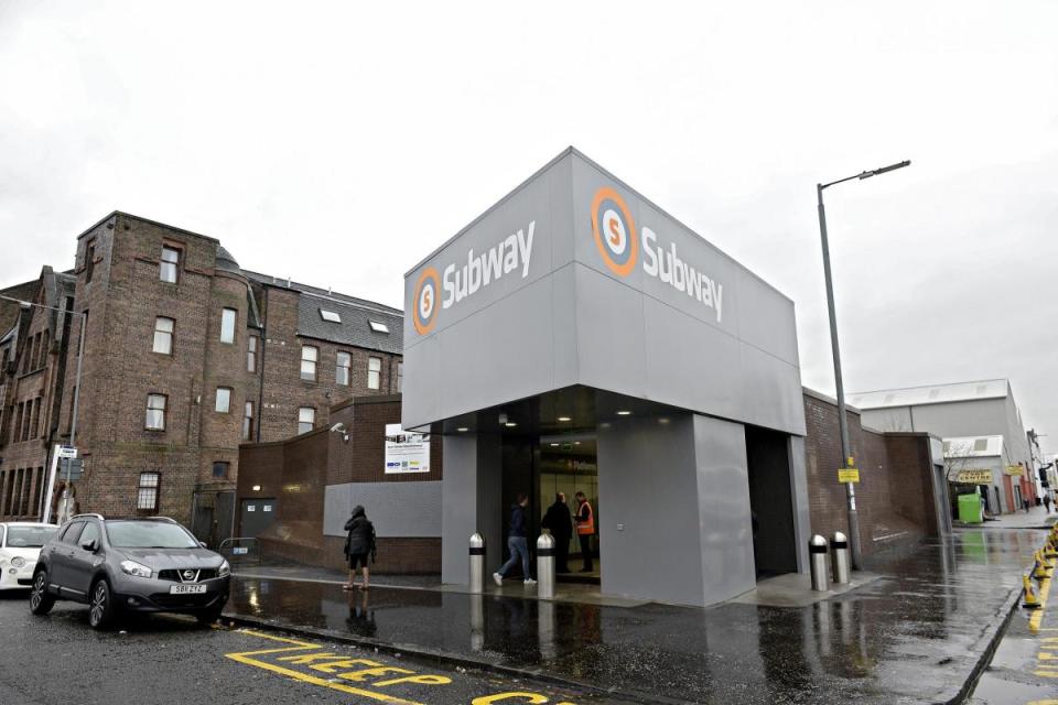 Ibrox subway station