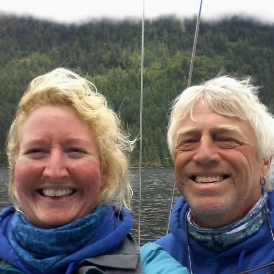 Sarah Packwood, 54, from Warwick, and Brett Clibbery, 70, went missing on 18 June after leaving Nova Scotia, Canada, in their sailing boat a week earlier (Facebook)