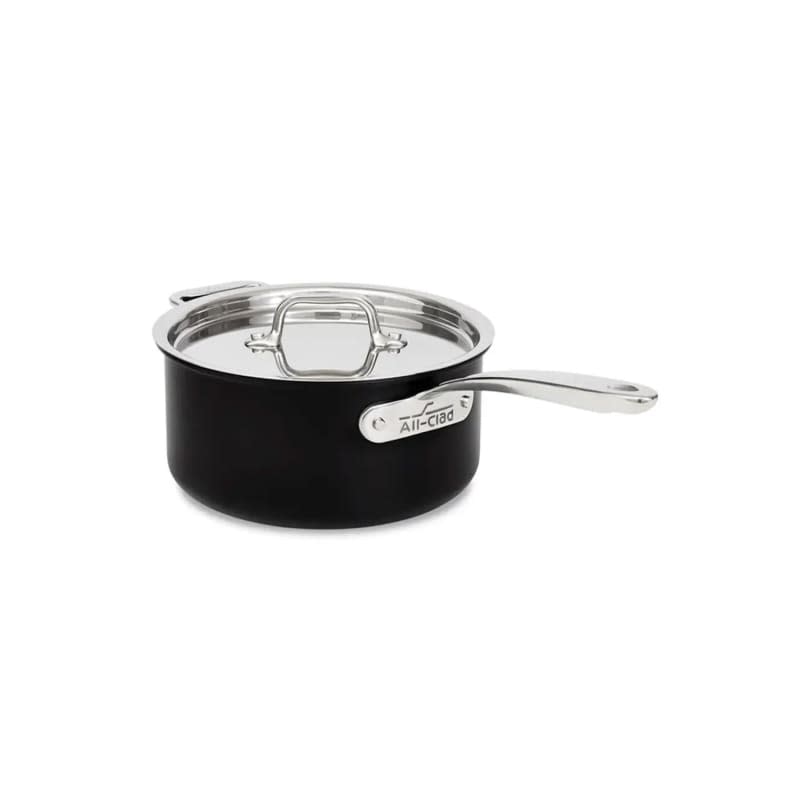 NS Pro Nonstick Cookware, Sauce Pan with Lid, 3.2 Quart
