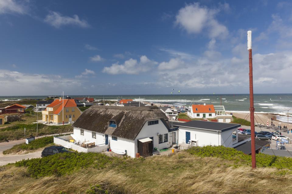 Klitmøller, Denmark, known locally as Cold Hawaii