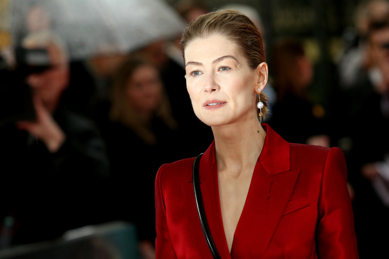 Rosamund Pike says her image has been Photoshopped in past movie posters. (Photo: PA)