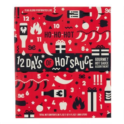 3) 12 Days of Hot Sauce Variety Gift Set