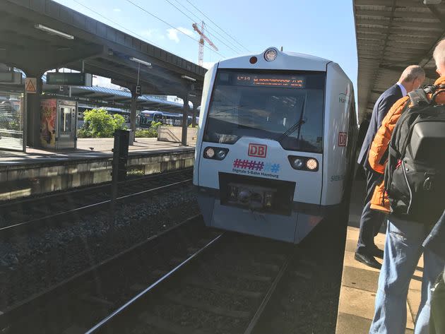 Ce train a circulé sans conducteur lundi à Hambourg, en Allemagne. (Photo: Deutsche Bahn)