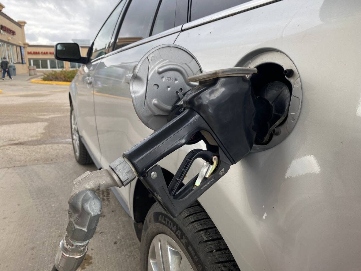 Gasoline prices are up in N.L. by 2.4 cents per litre on Thursday.  (Kirk Fraser/CBC - image credit)