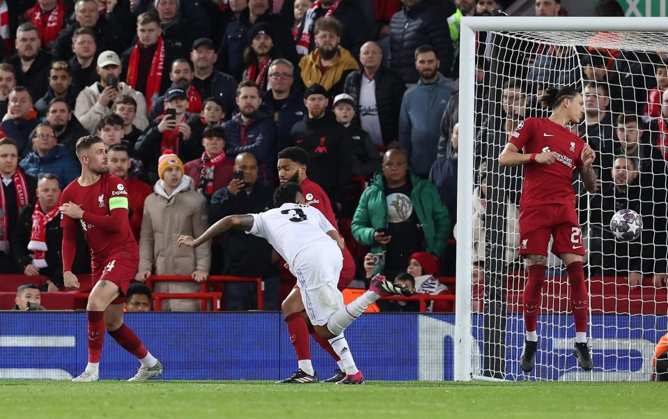 Miltao puts Liverpool behind for the first time in the match - Fantasista/Getty Images