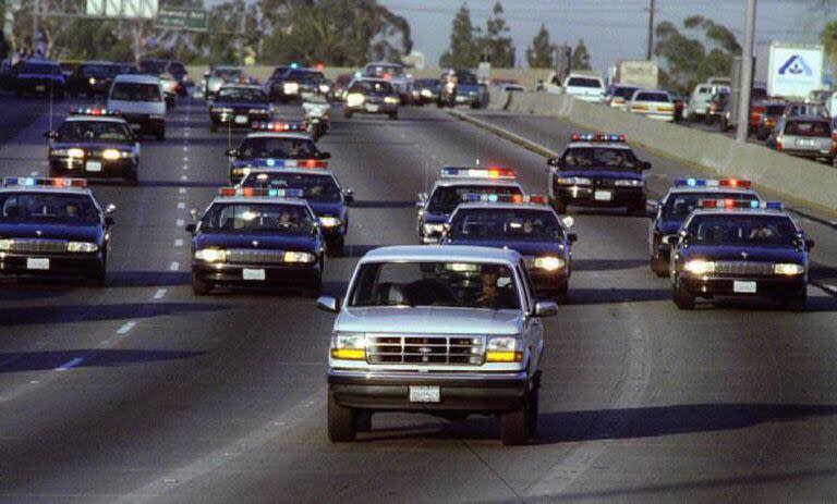 La persecución de O.J. Simpson, en 1995