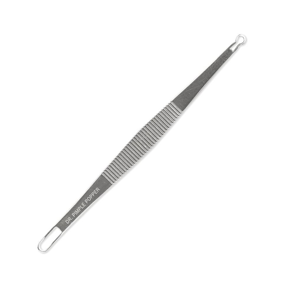 <p><a href="https://shop.drpimplepopper.com/products/dr-pimple-popper-comedone-extractor" rel="nofollow noopener" target="_blank" data-ylk="slk:Shop Now;elm:context_link;itc:0;sec:content-canvas" class="link ">Shop Now</a></p><p>Comedone Extractor</p><p>$20.00</p><p>drpimplepopper.com</p>