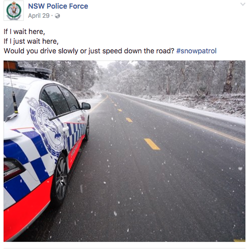 NSW Police funniest Facebook posts