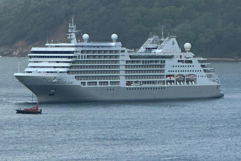 Cruise ship Silver Dawn in Plymouth Sound, May 15, 2024 -Credit:Neal Stoneman