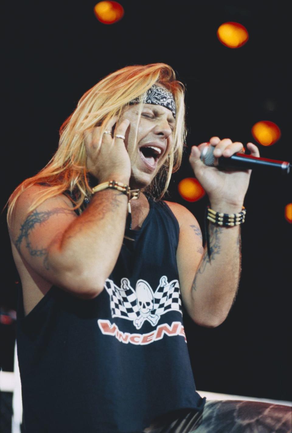 <p>Neil's first solo album, <em>Exposed</em>, was released in 1993 and debuted at No. 13 on the <em>Billboard</em> charts. By 1997, Neil's solo career and Mötley Crüe were struggling, so the band reunited.</p>