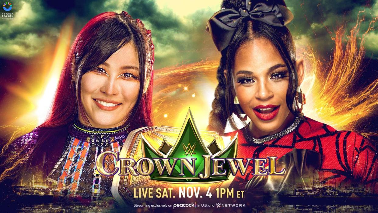 wwe crown jewel 2023 iyo sky vs bianca belair