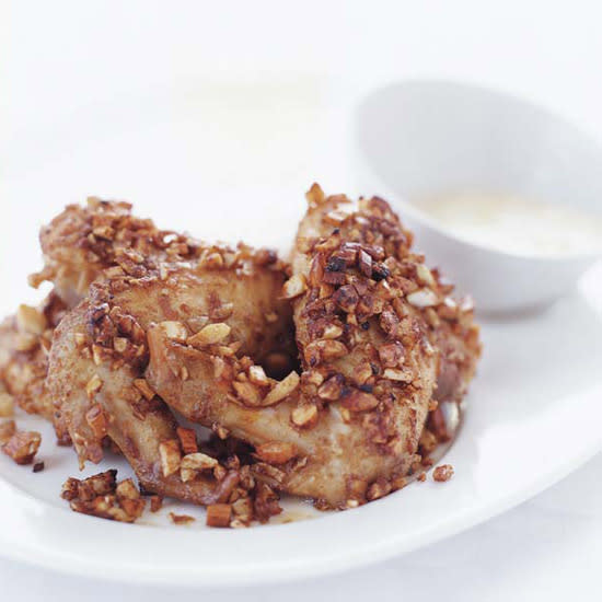 Almond-Crusted Chicken Wings