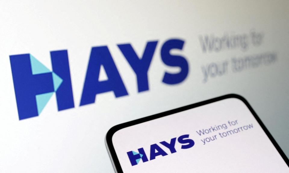 <span>Hays said it had experienced ‘increasingly challenging market conditions’ across the 33 countries in which it operates.</span><span>Photograph: Dado Ruvić/Reuters</span>