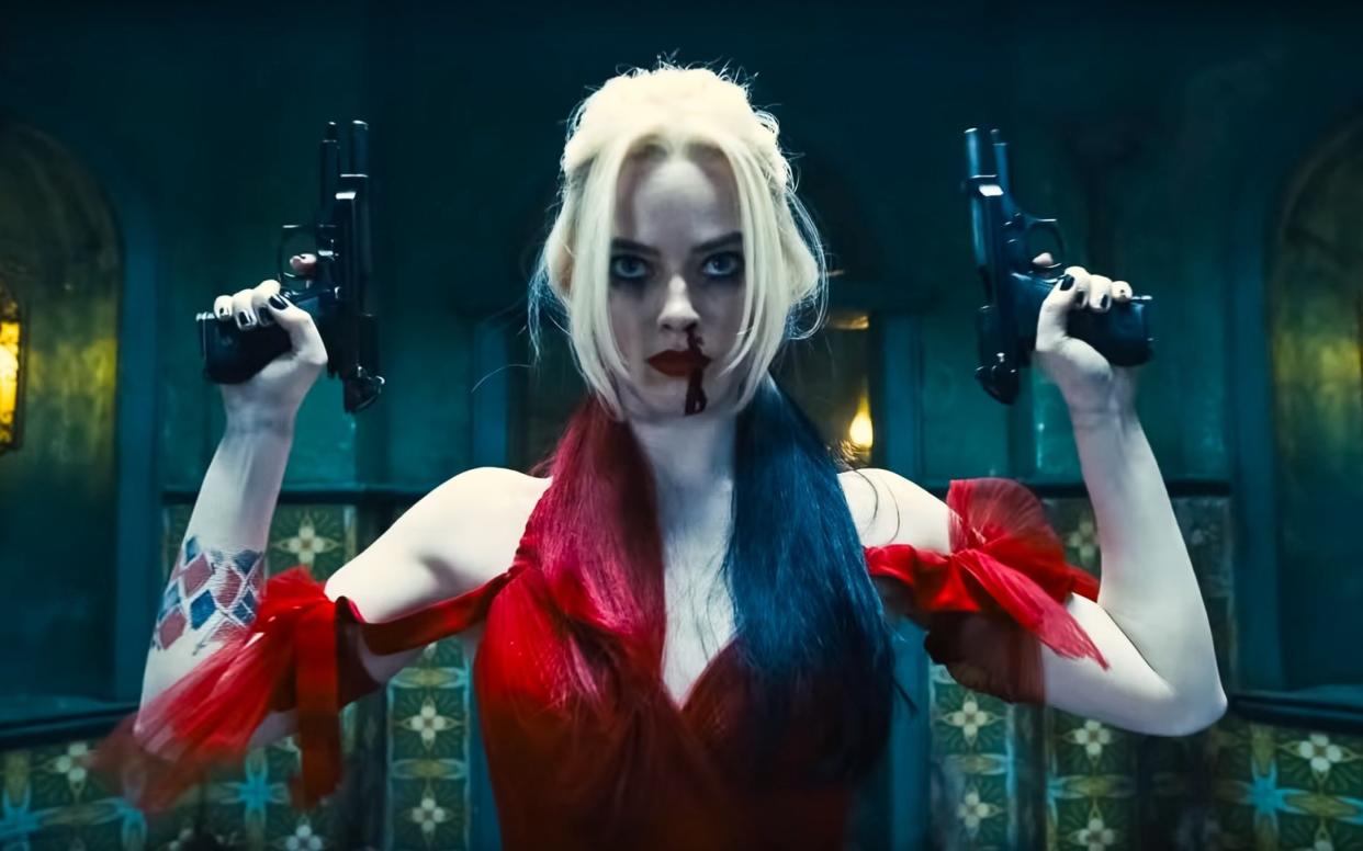 Margot Robbie as Harley Quinn in The Suicide Squad