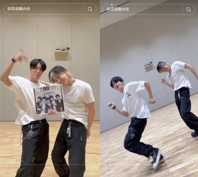 Hoshi&泰民（圖源：tiktok@shinee_official）