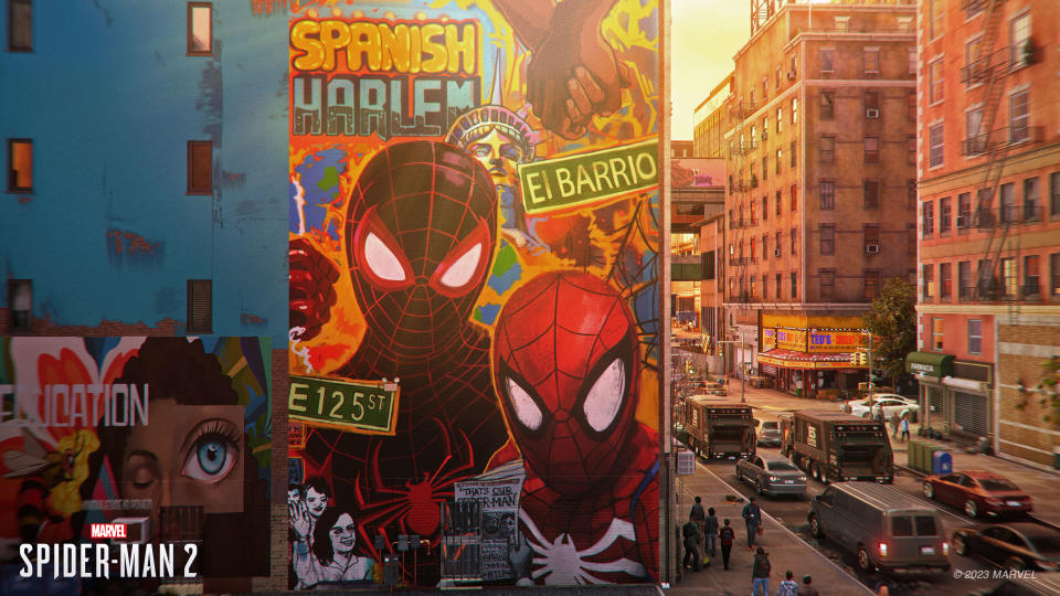 Marvel's Spider-Man 2 - Arte de Harlem