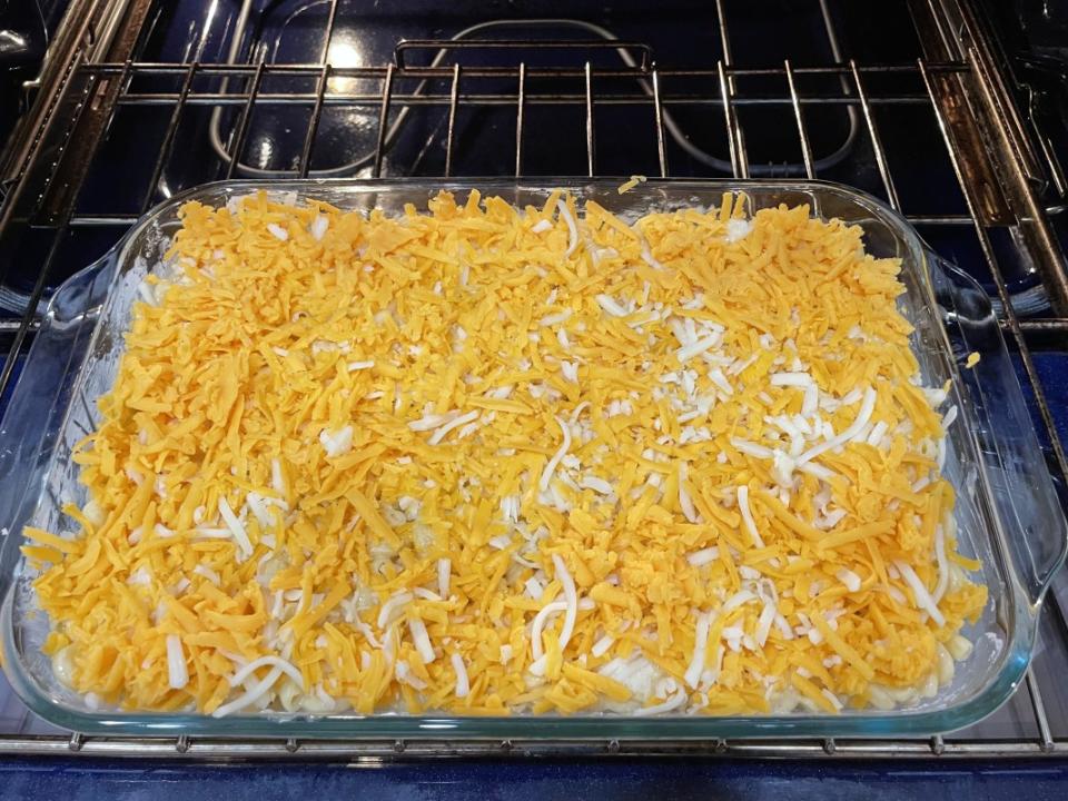 Patti LaBelle's Macaroni and Cheese Prep<p>Courtesy of Choya Johnson</p>