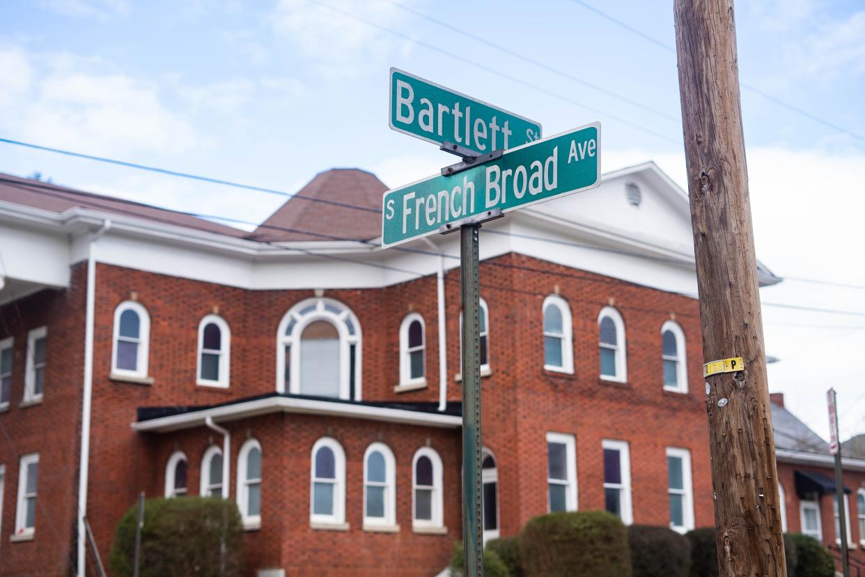 Varick Chapel A.M.E. Zion on South French Broad Avenue is in the heart of Asheville's Southside residential neighborhood.