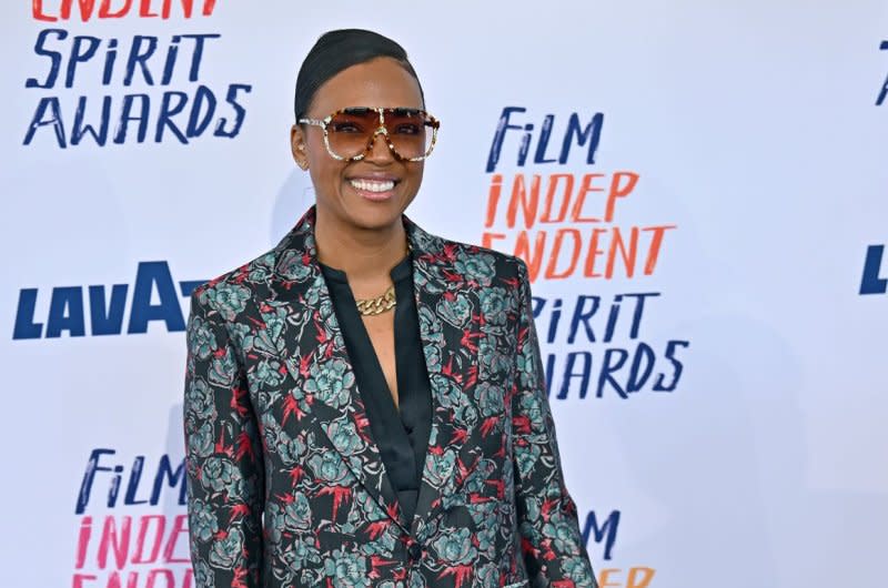 Aisha Tyler arrives for the 2024 Film Independent Spirit Awards in Santa Monica, Calif. File Photo by Chris Chew/UPI