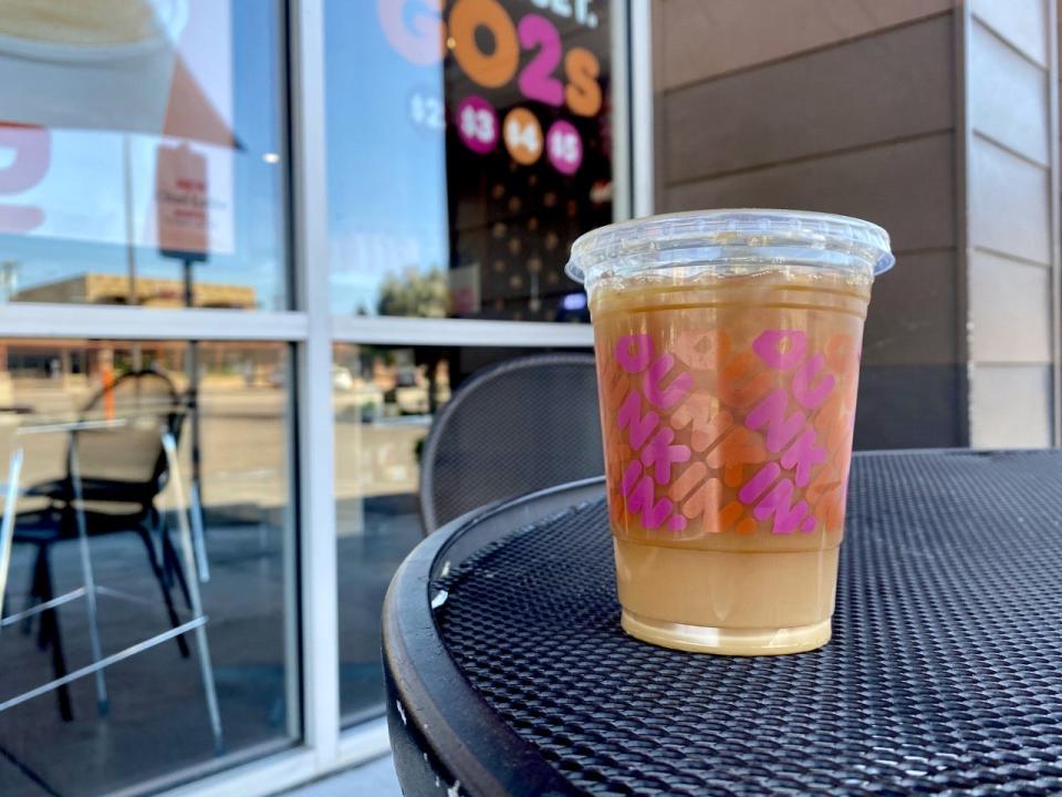 Dunkin' will be offering a cold brew deal for National Cold Brew Day.