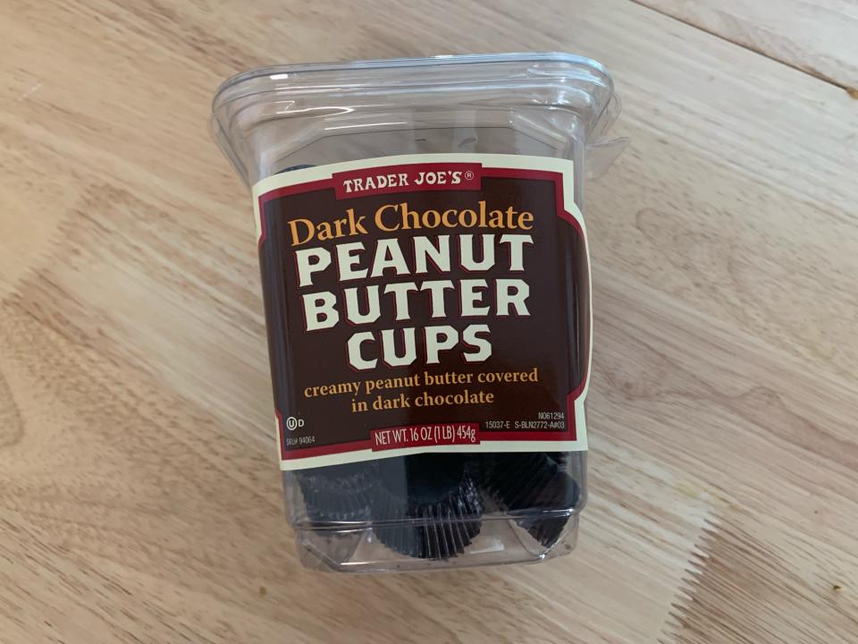 trader joes chocolate peanut butter cups