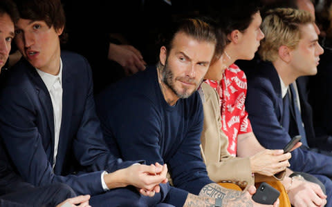 David Beckham - Credit: AP