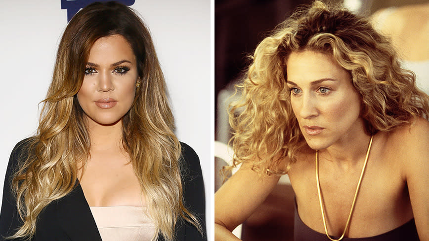 Khloe Kardashian & Carrie Bradshaw