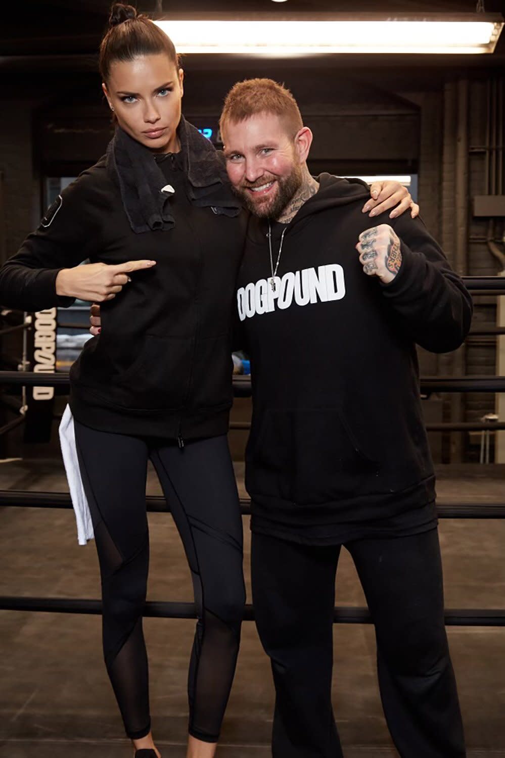 Adriana Lima's announcement as an investor and creative director for Dogpound