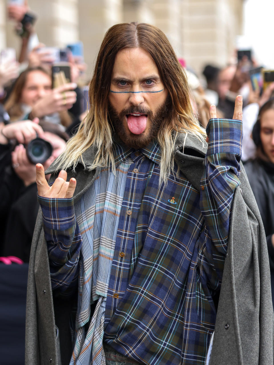 Closeup of Jared Leto