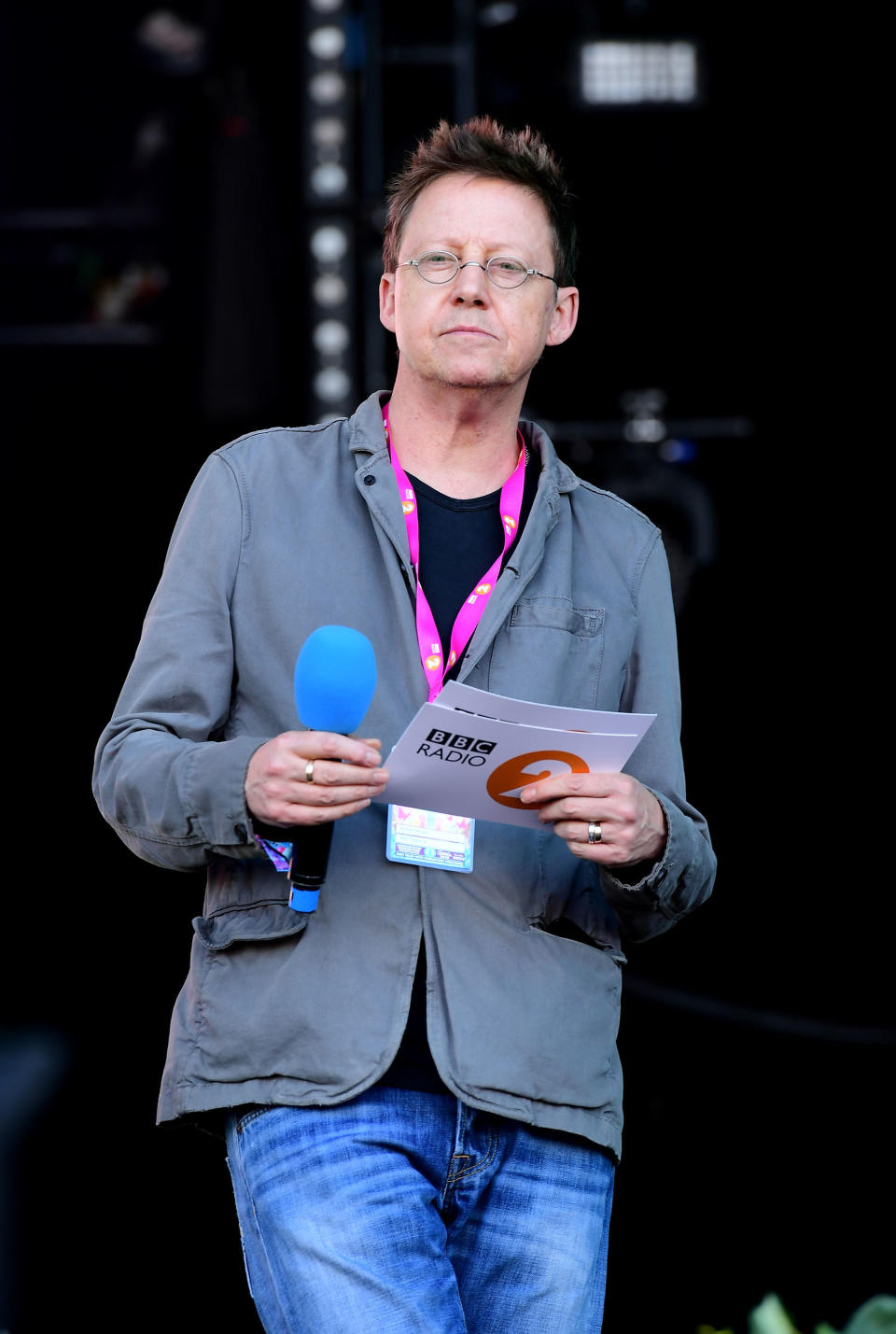 Simon Mayo at Radio 2 Live in Hyde Park in London (Ian West/PA)