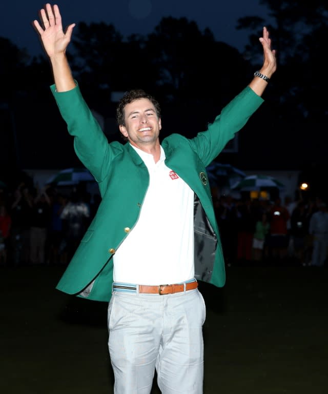 Adam Scott became the first Australian to win the coveted Masters green jacket in 2013