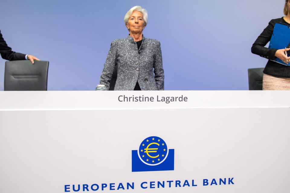 Die Europäische Zentralbank lässt die Leitzinsen unverändert. - Copyright: picture alliance